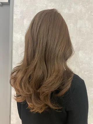 ロング 最新ケアカラー 髪質改善YUTOのヘアスタイル