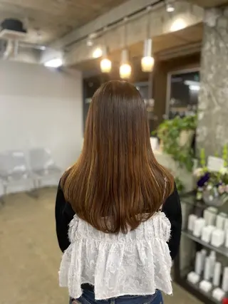 ロング cuore/ みく/艶カラーのヘアスタイル