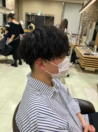メンズ メンズカット松戸/韓 国/メンズパーマ航太のヘアスタイル