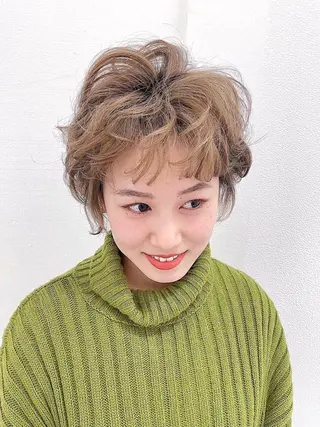 ショート Maria Satoのヘアスタイル