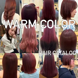 セミロング カラー ⌇🌹透明感カラー 🌹ᴍᴇɢᴜᴍɪ ⌇のヘアスタイル