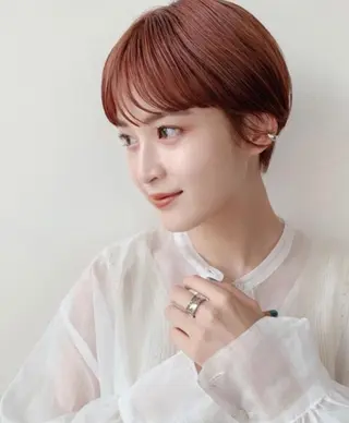 ショート 似合わせカット‪// 鶴我万唯華のヘアスタイル