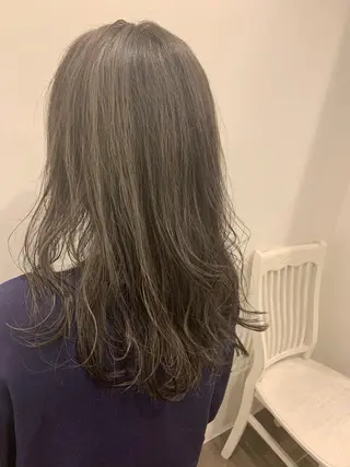 ミディアム 新宿/ 田口雄大のヘアスタイル