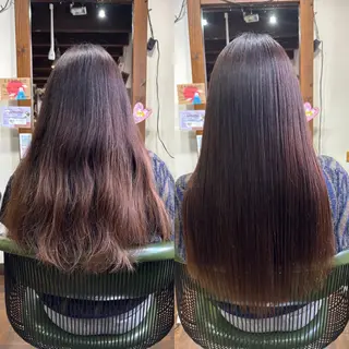 ロング 森本 愛可のヘアスタイル