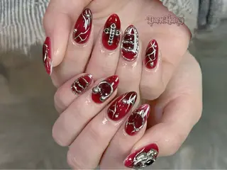 ネイル Dark honey スカルプ専門原宿店のネイルデザイン