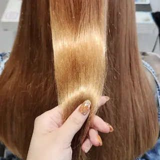 ロング 暖色カラー/髪質改善 /メンズ🧡莉南のヘアスタイル