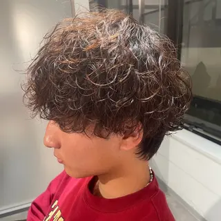 メンズ RUKA👱🏻 メンズカットパーマのヘアスタイル