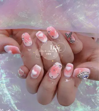 ネイル ラベンダー💖日暮里 ルル💖ネイルのネイルデザイン