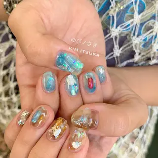 ネイル ゆびノさき茨木店 ニュアンス/アートのネイルデザイン