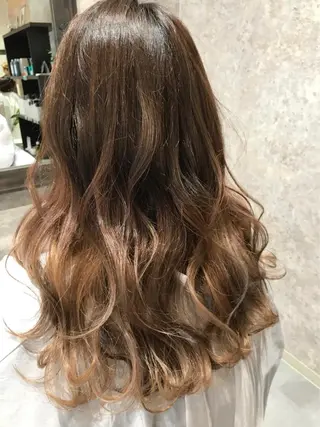 セミロング カラー Blanco Color&Careのヘアスタイル