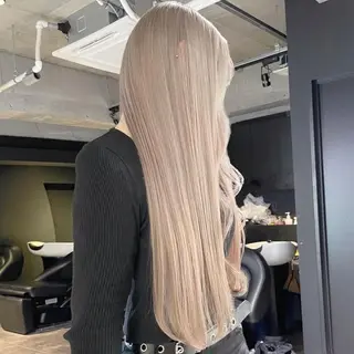 ロング カラー MiL所属・✨ハイトーン✨ 濱田知孝のヘアスタイル