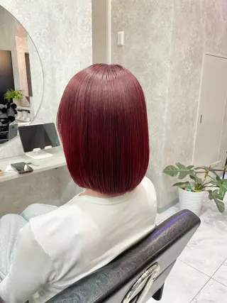 ショート 🦋ハイトーン🦋 石山 希理🦋のヘアスタイル