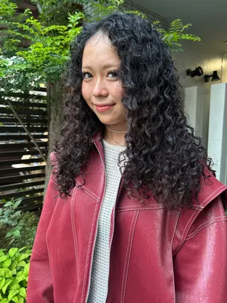 パーマ 吉岡 さゆりのヘアスタイル