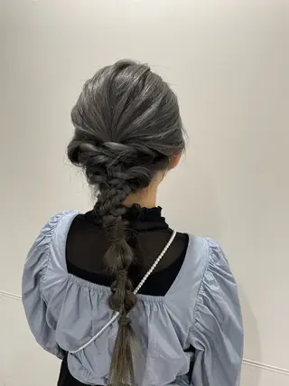 ヘアアレンジ 鈴木 美由華/透明感カラーのヘアスタイル