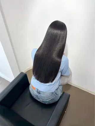 ロング パーマ 朝が楽になる髪質改善 /美髪矯正/KOHのヘアスタイル