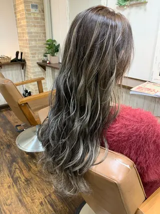 ロング カラー est hair Ameri 松戸西口店所属・est  店長 ✂︎高橋✂︎のヘアスタイル