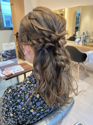ヘアアレンジ 久永 菫のヘアスタイル