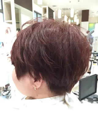 ショート 福元 保雄のヘアスタイル