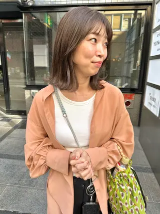 ミディアム カラー luve heart's And Be  minamisemba所属・脇坂 佳世の眉毛・アイブロウイメージ