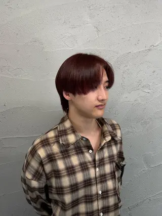 カラー メンズ 【柏】ハイトーン× 美髪矯正💫だいちのヘアスタイル