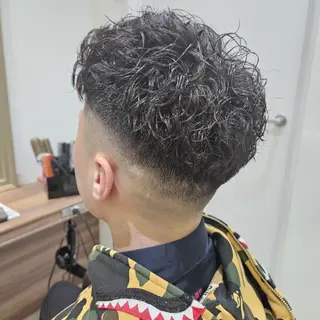 パーマ メンズ 🌀メンズパーマ特化 藤井 凌雅🌀のヘアスタイル