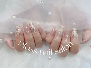 ネイル miho🍎 Gloss nailのネイルデザイン
