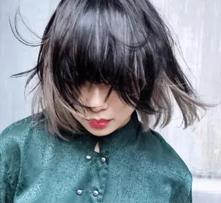 ミディアム カラー MIRUCO by KURAKU所属・マキシ ヤスアキのヘアスタイル