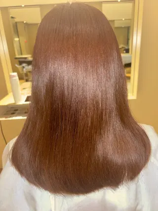 ミディアム カラー ダメージレス kaichiのヘアスタイル