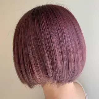 ショート カラー 暖色専門美容師🎀 お客様満足度◎のヘアスタイル