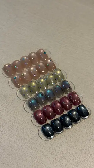 ネイル nail salon HAZY所属・HAZY☁️長堀橋 |ショートネイル🧸のネイルデザイン