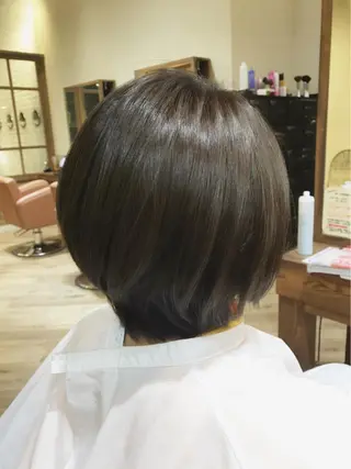 ショート カラー SR真美ケ丘店所属・奥田 真二のヘアスタイル