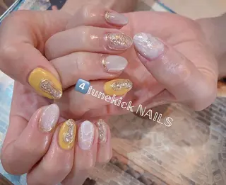 ネイル 4tunekick NAILS(フォーチュンキックネイルズ)所属・光森 淳子のネイルデザイン