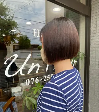 ショート Un Fleur所属・立野 希沙のヘアスタイル