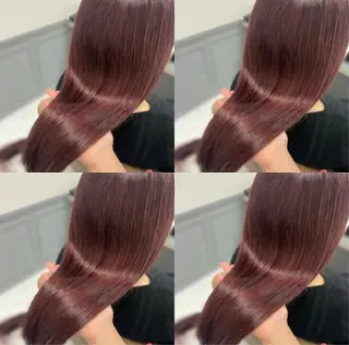 ロング カラー 透明感×髪質改善× エクステそうまのヘアスタイル