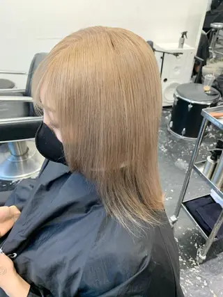 ミディアム カラー レイヤーカット/艶髪 ✨💭KIRARIのヘアスタイル