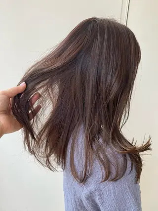 ミディアム カラー ⭐️カラーの匠⭐️ 🌈Emmy🌈のヘアスタイル