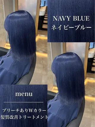 ロング カラー パーマ ヘアアレンジ 透明感ブリーチカラー 🌈TOMOHIROのヘアスタイル