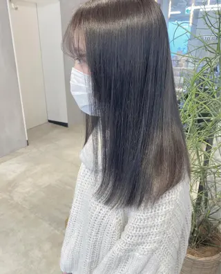 ロング 🌈モテ色 村上のぶきのヘアスタイル