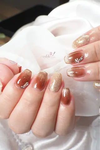 ネイル オーダーネイルチップ サロンcelebiのネイルデザイン