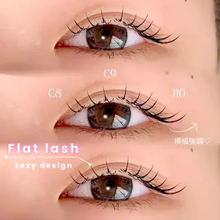 マツエク・マツパ eye salon La'nのマツエク・マツパデザイン