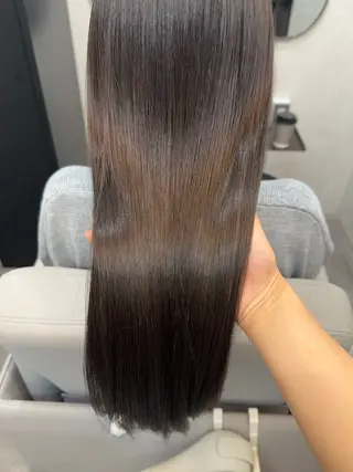 セミロング ナチュラル🎀透明感 カラー/香香のヘアスタイル