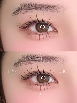 マツエク・マツパ KKSBeauty 心斎橋本店のマツエク・マツパデザイン