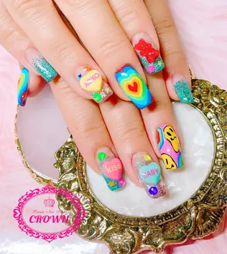ネイル CROWN プライベートサロンのネイルデザイン