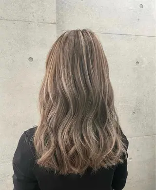 ミディアム カラー ✨髪質改善 縮毛矯正 艶髪 立川 コウキ✨のヘアスタイル