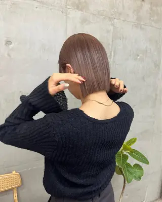 ショート カラー SALT WATER所属・🫐 𝐌𝐚𝐨 🫐似合わせcutのヘアスタイル