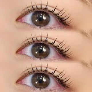 マツエク・マツパ 岡本葵子カットモデル ┊束感マツエクのマツエク・マツパデザイン