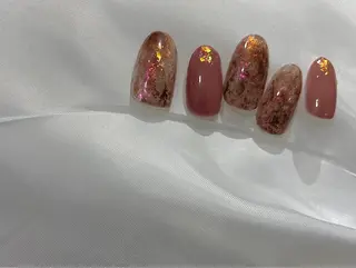 ネイル ⭐︎休業中の練習⭐︎ JNA認定講師髙橋のネイルデザイン