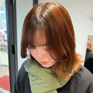 セミロング AI TOKYO S所属・mizuki 【韓国レイヤー】のヘアスタイル
