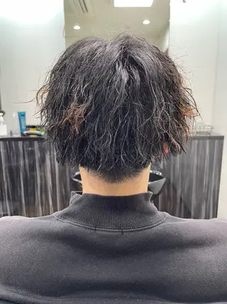 ショート パーマ メンズ Nakada Chikaのヘアスタイル