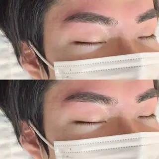 メンズ アイブロウ ナチュラルふんわり眉 Mimi🐈‍⬛の眉毛・アイブロウイメージ